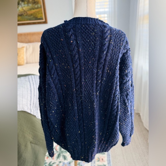 Chunky Handknit Vintage Cardigan L/XL - Picture 5 of 7